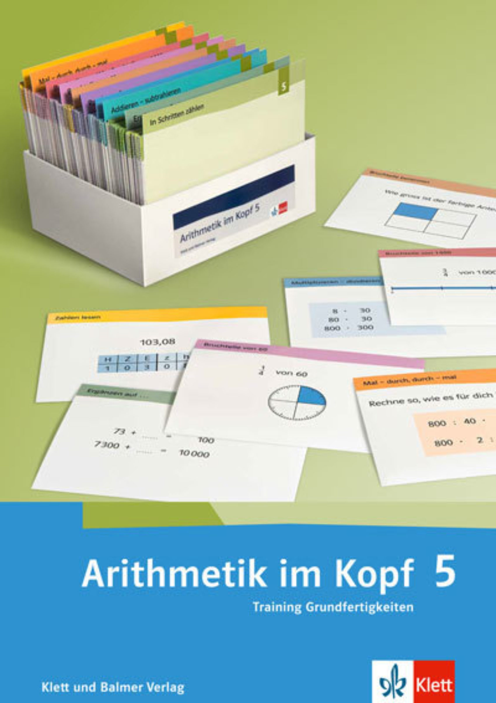 Arithmetik im Kopf 5 Karteikarten 978 3 264 83812 1 klett und balmer