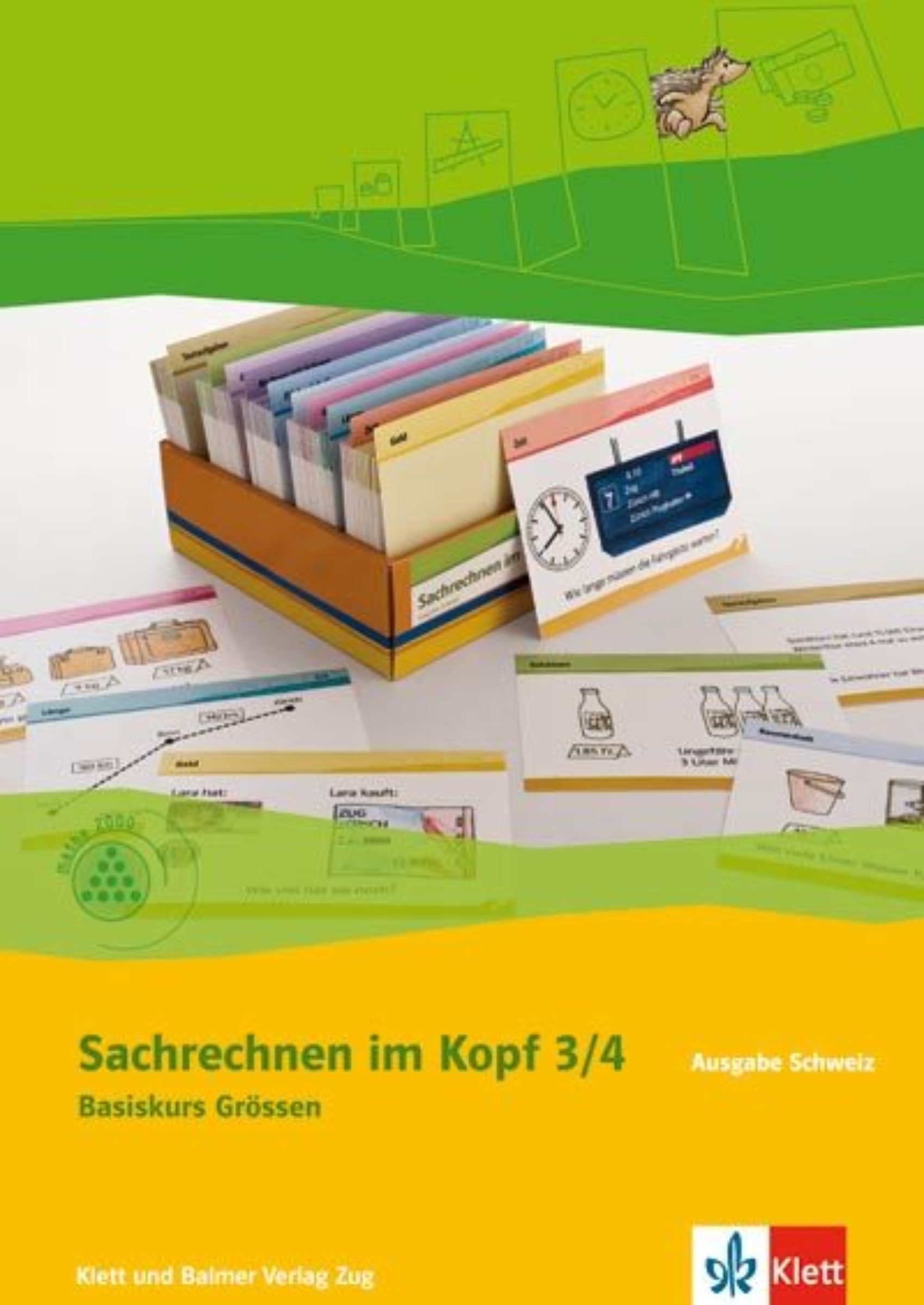 Sachrechnen im Kopf 3 4 Karteikarten 978 3 264 83771 1 klett und balmer