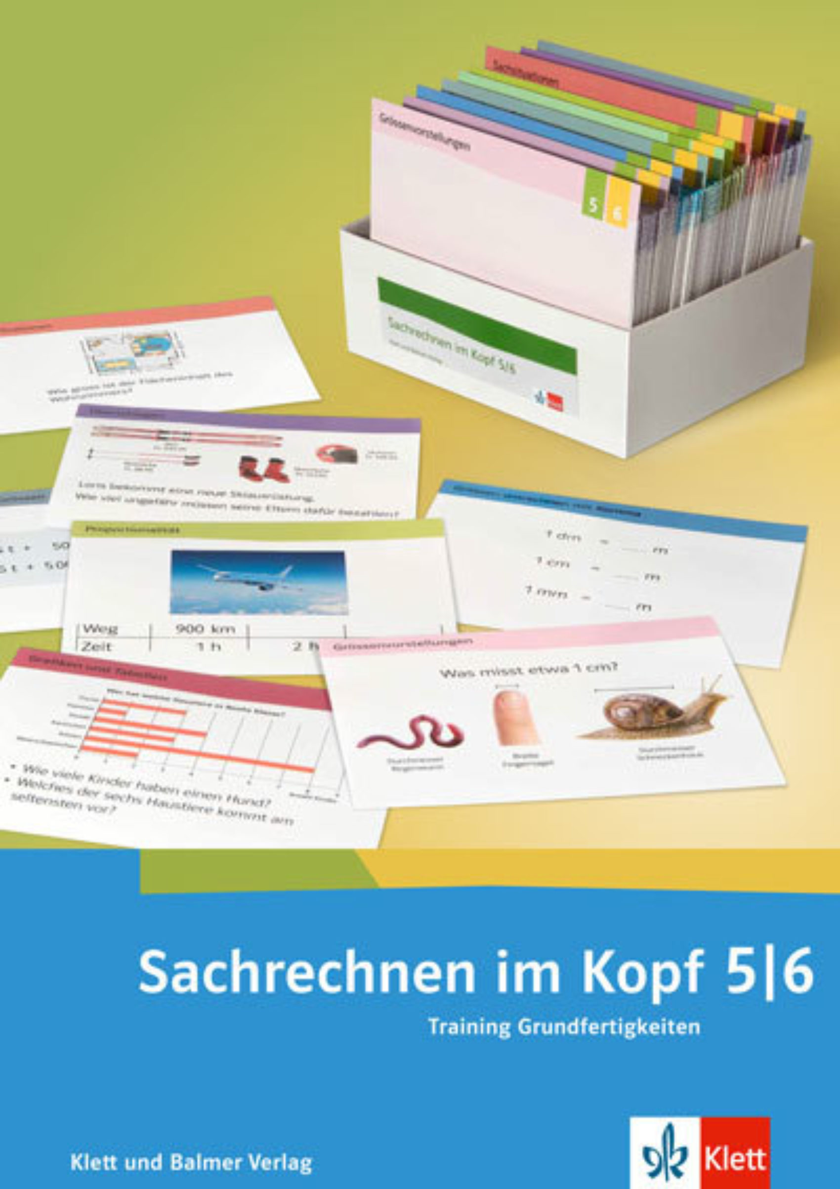 Sachrechnen im Kopf 5 6 Karteikarten 978 3 264 83790 2 klett und balmer